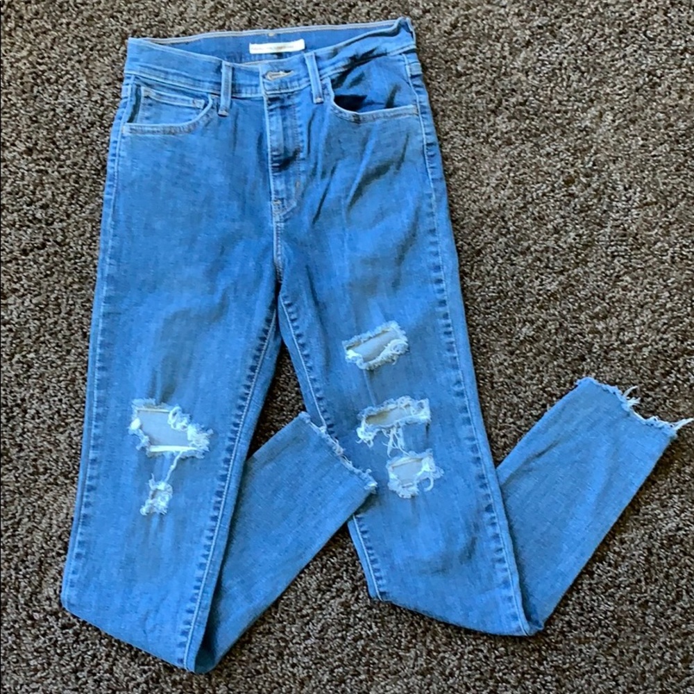 Levi’s high rise super skinny 720